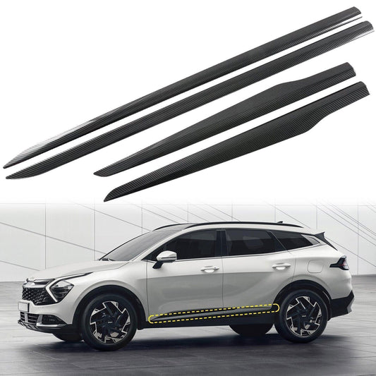 for Kia Sportage NQ5 2023-24 Door Body Lower Bottom Moulding Sill Cover Trim 4X