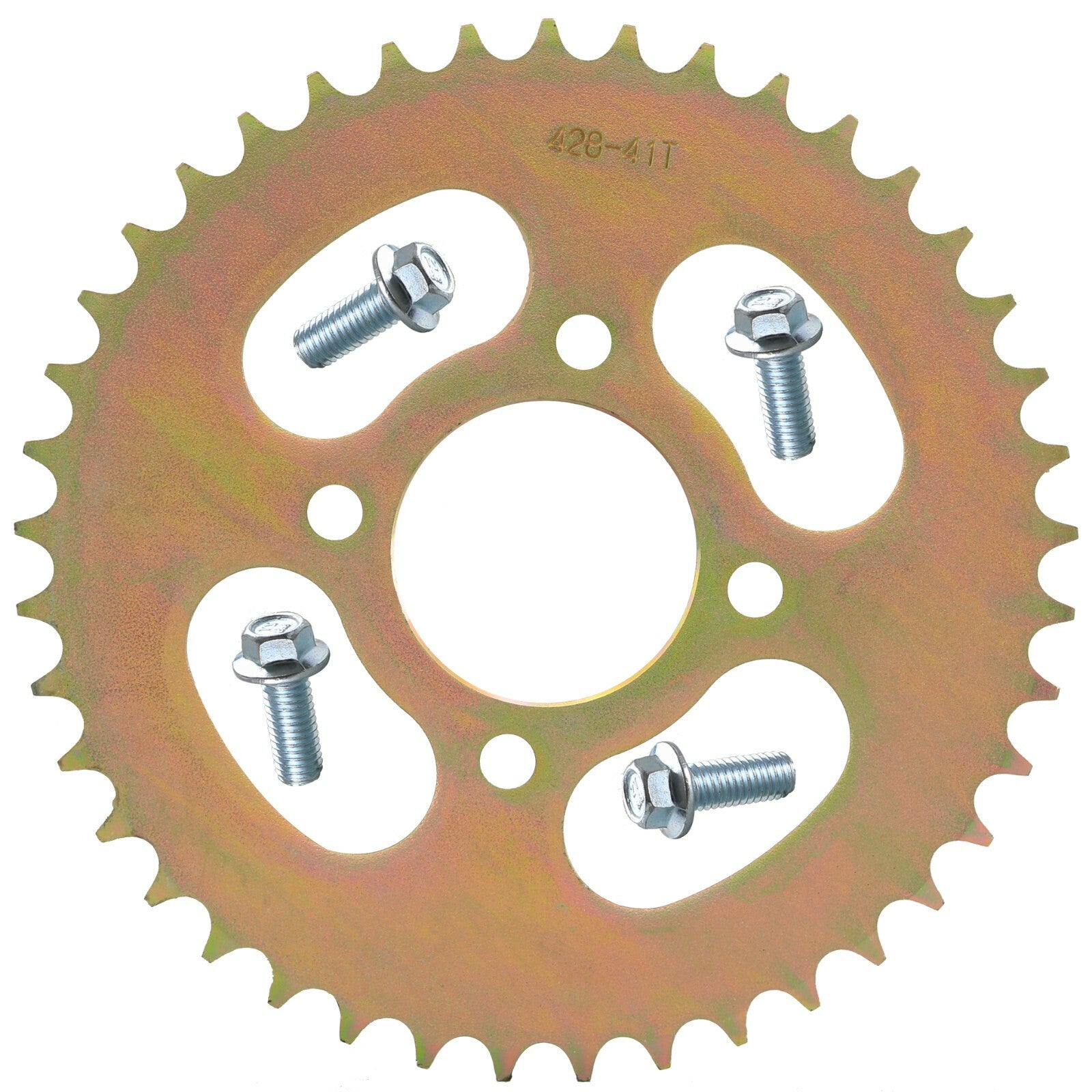 428 chain + 41 teeth 48mm rear sprocket for go-karts, ATVs, Pit bikes, Coolster Baja