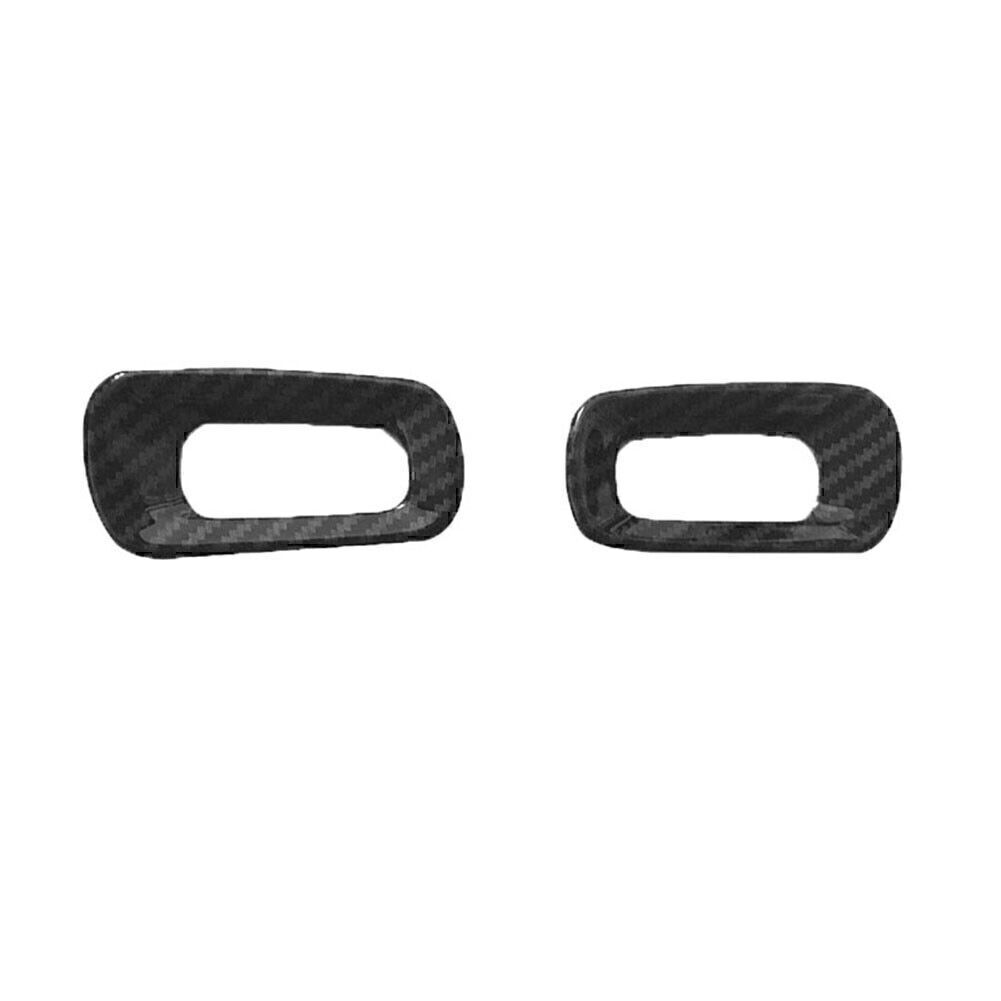 for Volvo XC40 2018-2022 Carbon Fiber Inner Dashboard Air Outlet Vent Trim