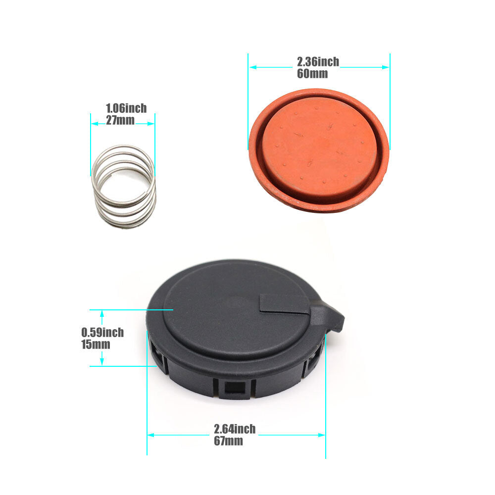 2PCS Crankcase Vent PVC Valve for BMW 545I 550I 645I 650I 745I 750I for ALPINA B7 X5