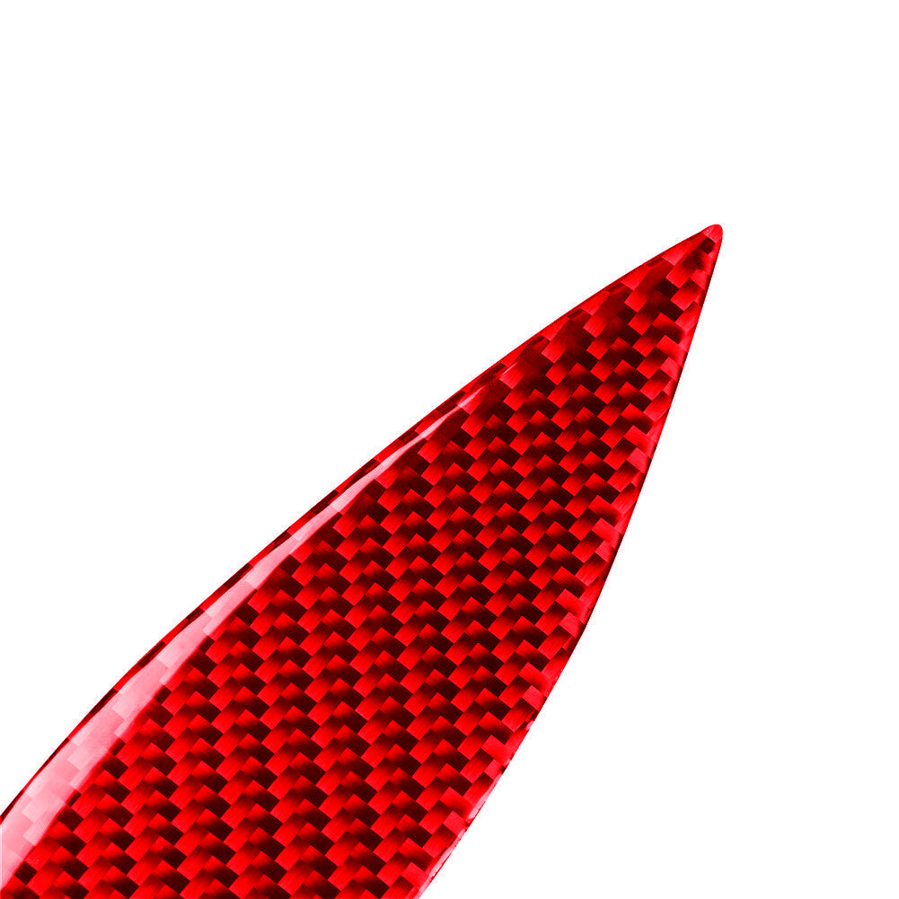 Red Carbon Fiber Headlight Eyebrows Cover for Toyota 86 for Subaru BRZ 2016-2020