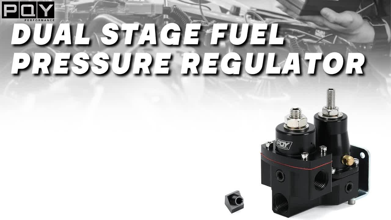 EFI to Carb Dual Stage Fuel Pressure Regulator Kit 5-9 PSI 1/8NPT Universal FPR
