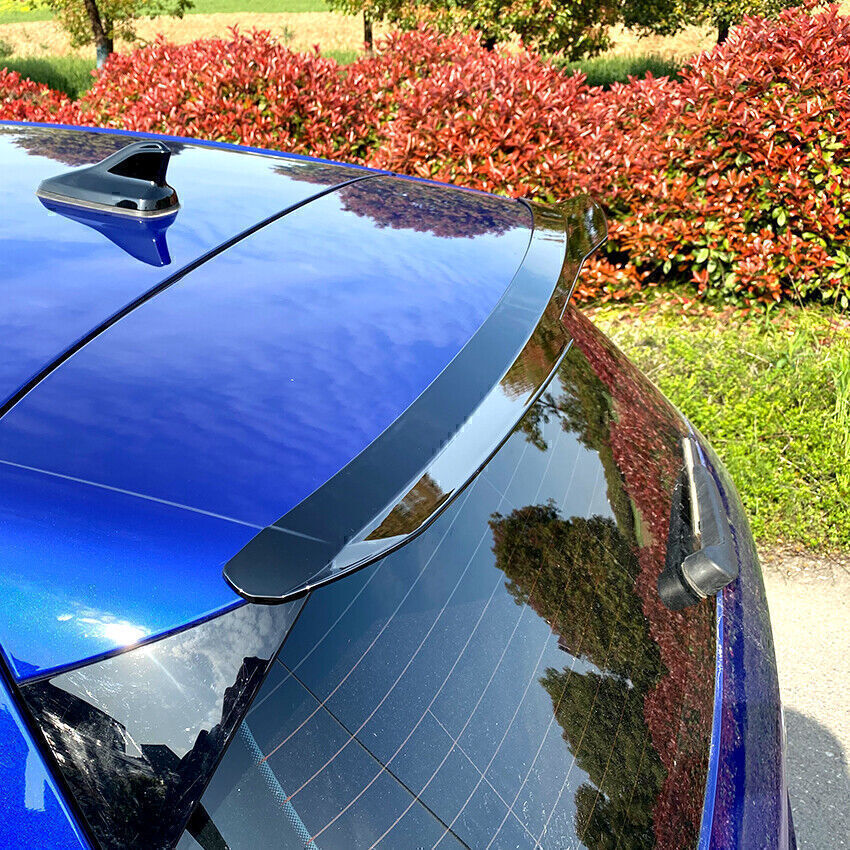 Gloss Black Rear Roof Spoiler Window Wing for Volkswagen for VW for Golf 8 MK8 2020-21