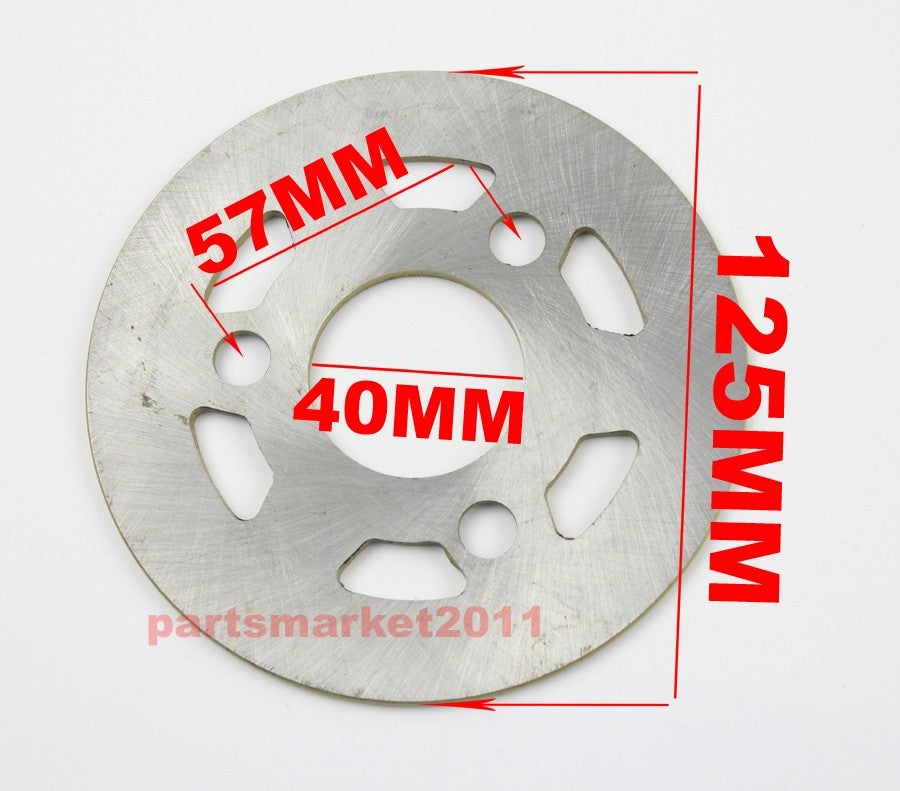 125MM Disc Brake Rotor For 8 for Honda Monkey Z50 Z50J Z50A Z50R Skyteam Gorilla