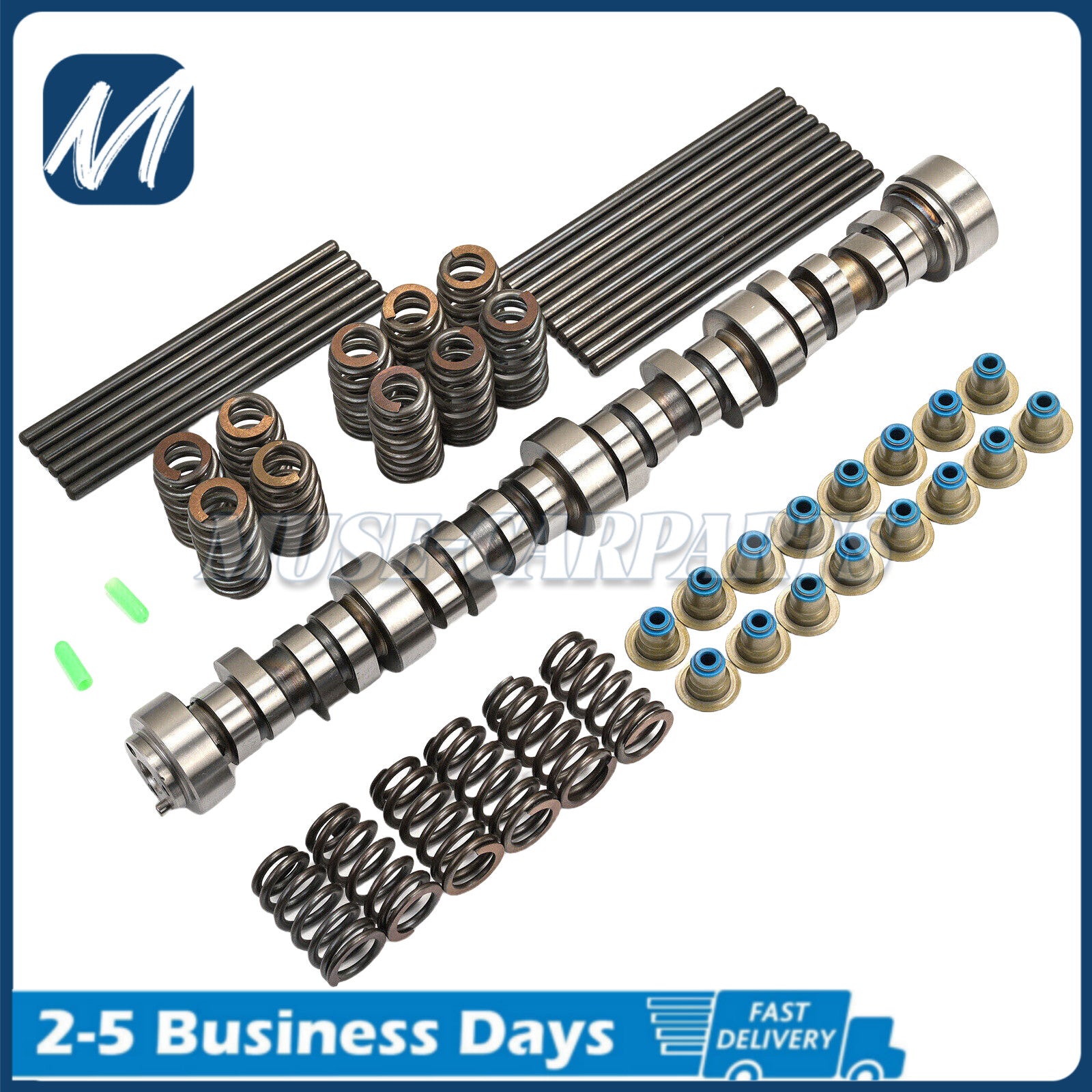 Engines Stage 4 LS Truck Cam Kit w/ Pushrods for LS1 LS2 LS3 4.8 5.3 6.0 6.2L US