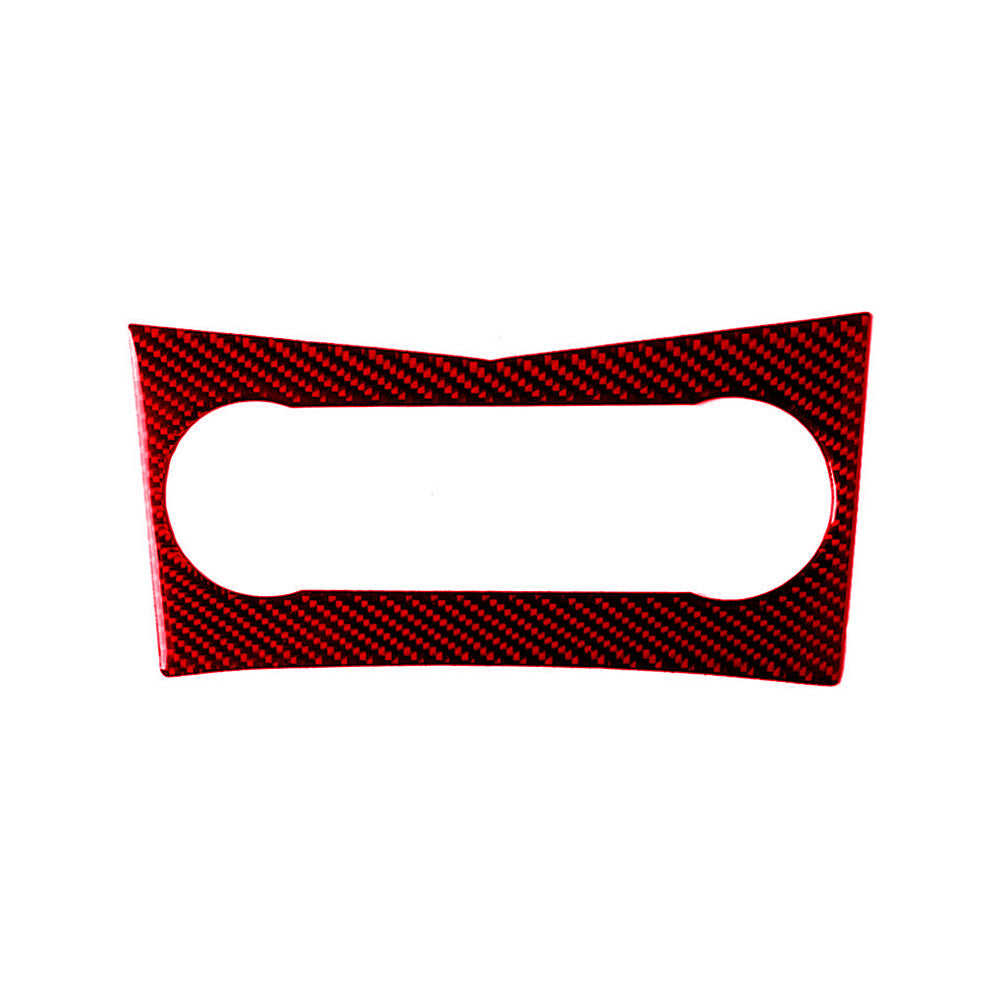 Red Carbon Fiber Console Air Vent Outlet Cover for Mercedes-Benz C Class W204