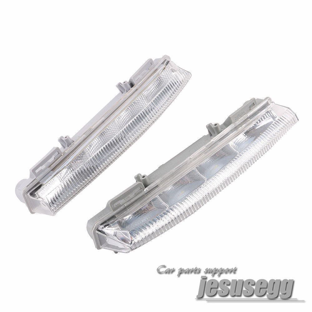Pair New LR Side Running Fog Light Lamp Fit for Benz W204 W212 C250 C280 C350 E350