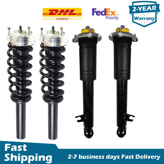 Full Set Front Rear Shock Struts Assys Without EDC for BMW X5 E70 X6 E71 2007-14