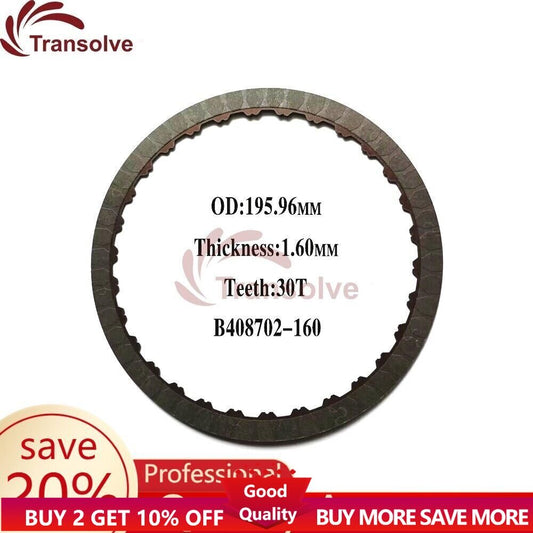 6T30 GF6 6T35 Auto Transmission 2-6 Clutch Plate 408702-160 For GM for Buick for Cruze