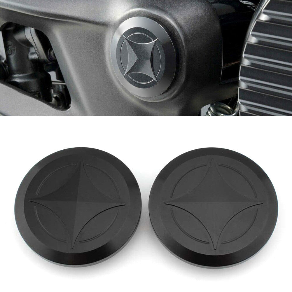 for Honda GB350 NC59 CB350 2021-2022 Black Aluminum Frame Hole Plug Cap Cover UK