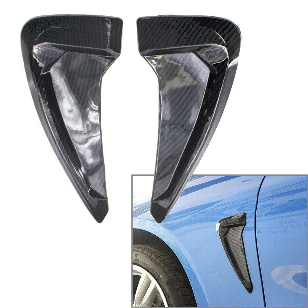 2x Side Marker Fender Air wing Vent Trim M Cover for BMW 2014- F15-X5 X5 35I