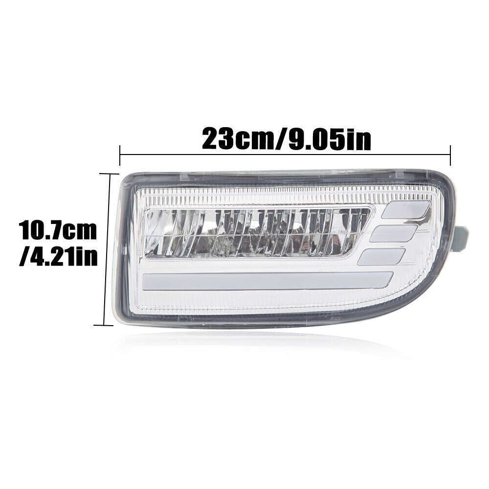 1 Pair LED Fog Lamp Daytime Running Light for Toyota for Land Cruiser J100 105