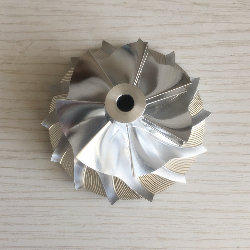 GT2871 7+7 Blade 50.75/70.40 mm Turbine Billet Compressor Wheel for Racing Cars
