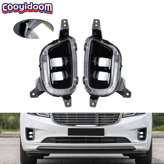 1. for Kia Fiesta 2014-2016 DRL 12V fog lights and daytime running lights, white.