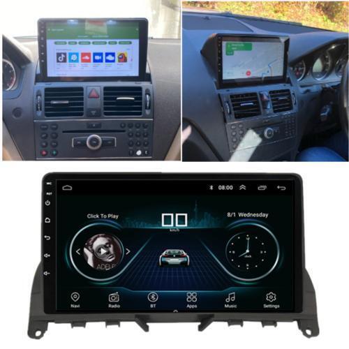 9 Stereo For Carplay for Benz W204 S204 2007-2010 Radio GPS Navigation FM WiFi