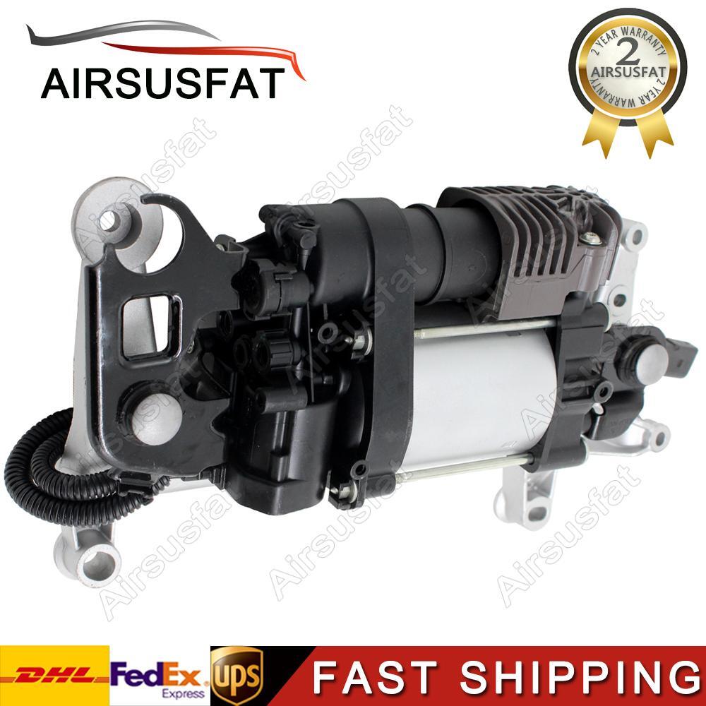 Air Suspension Compressor W/Bracket for Porsche for Cayenne II 92A 11-17 95835890100
