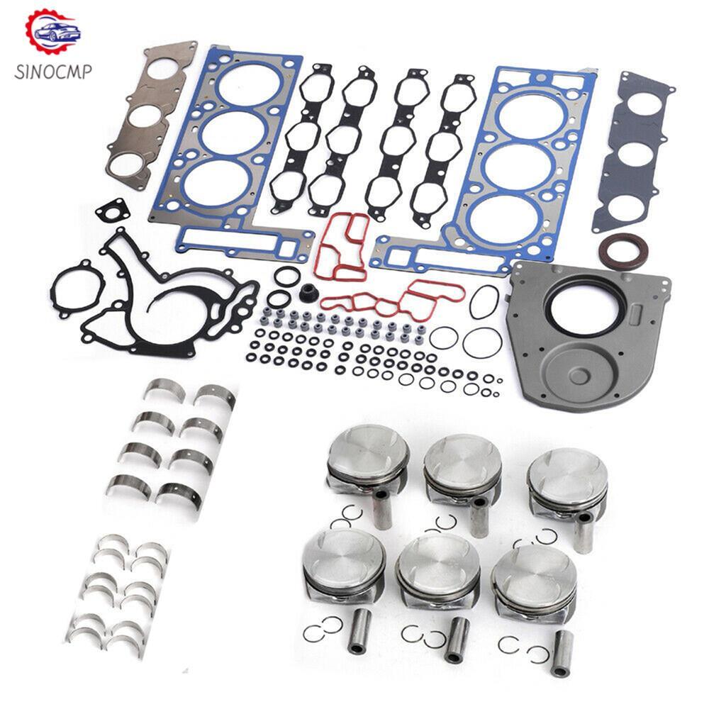 M272 Engine Overhaul Rebuild Kit STD for Mercedes-Benz W204 W211 W166 C350 3.5L