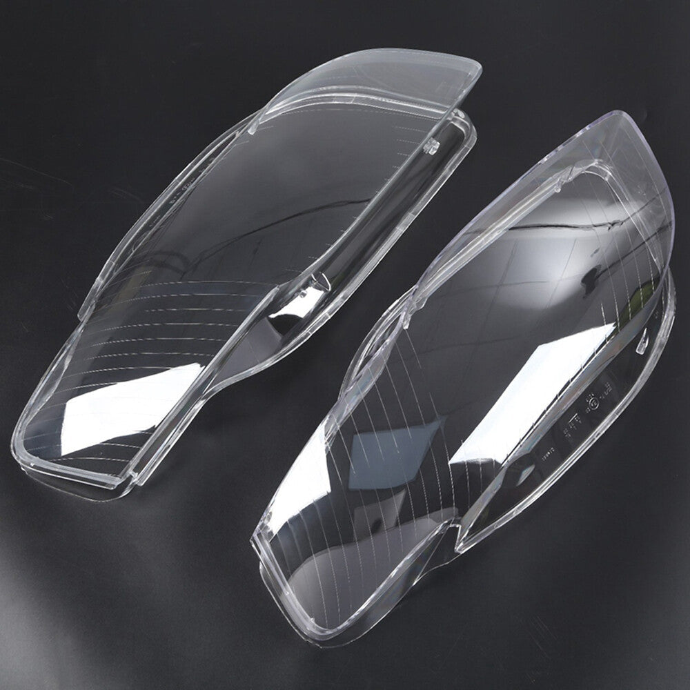 2x Front Headlight Lens Cover Lampshade for Audi A4 B7 2005-2008 Cap Clear