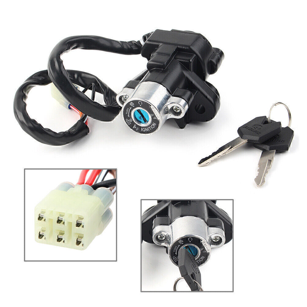 Tankdeckel Z¨¹ndschalter Sitzschloss mit Schl¨¹ssel f¨¹r for Suzuki GS500 2001-2012