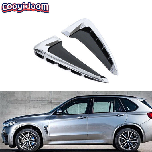 2-Piece Side Fender Intake Cover Trim for BMW X5 F15 2014 - 2017