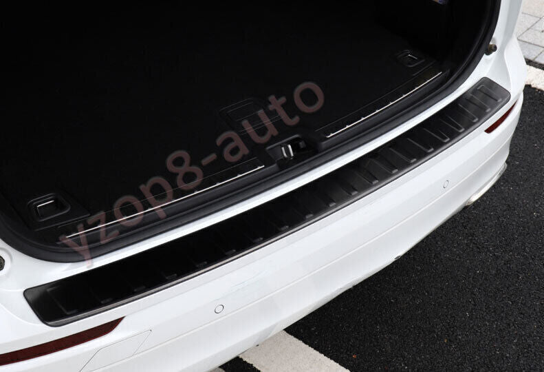 for Volvo XC60 2018-2023 Black titanium Rear Bumper Protector Guard Cover Trim