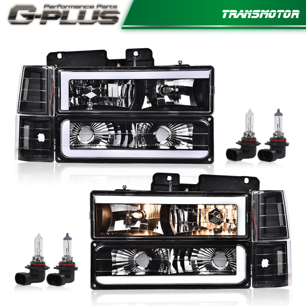 Yellow Crane Stork Dusk Light LED DRL for Seniors 94-00 for GMC C10 C/K Suburban