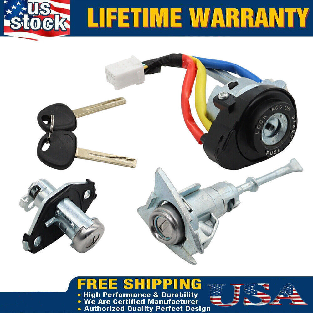 1 SET Lock Cylinder for Hyundai Sonata 2009-2014 Key Ignition Start BARREL US