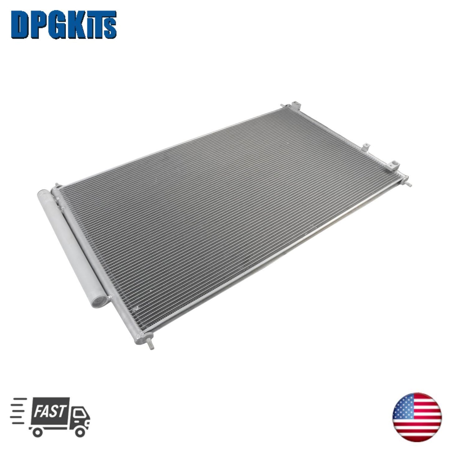 AC Condenser A/C Air Conditioning w/ Receiver Dryer for 11-17 for Honda Odyssey 3892