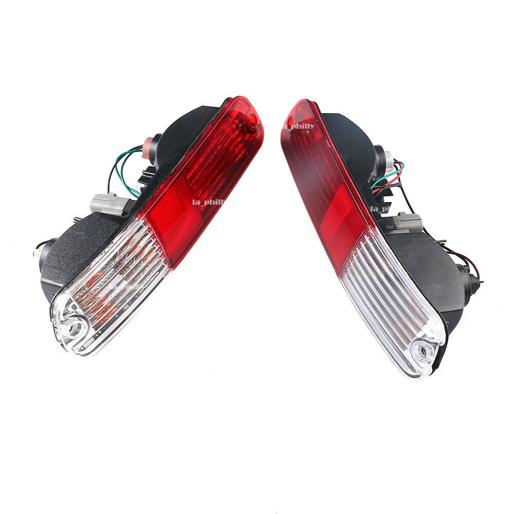 2x LR Rear Bumper Fog Light for Mitsubishi for Pajero MONTERO Shogun 03-06 V73 V77