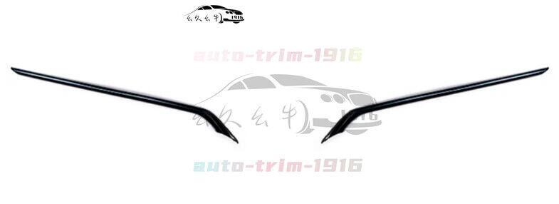Black front bumper grille trim applicable to for Toyota for Camry L, LE, XLE 2021 - 2024