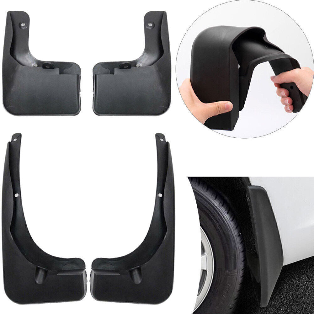 4pcs Front  Rear Splash Guards Mud Flaps Mudguard for Toyota RAV4 2013-2015