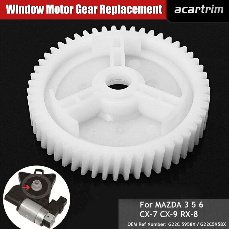 for Mazda 3 5 6 CX-7 CX-9 RX8 Power Window Motor Gear Regulator Front or Rear