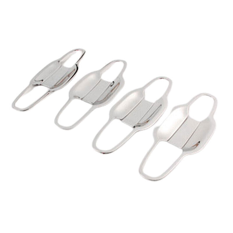for Ford Escape Kuga 2020-2023 Steel Car Outside Door Bowl Cup Cover Trim Chrome