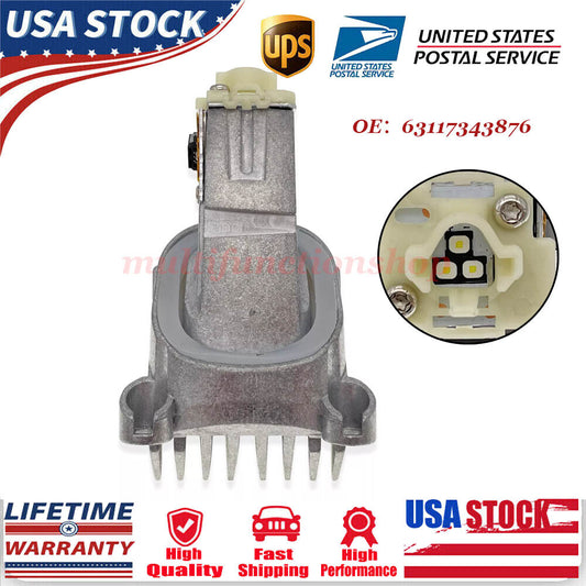 new LED angel eye headlight module bulbs for BMW 528i, 535i, and 550i xDrive 2014-2016.