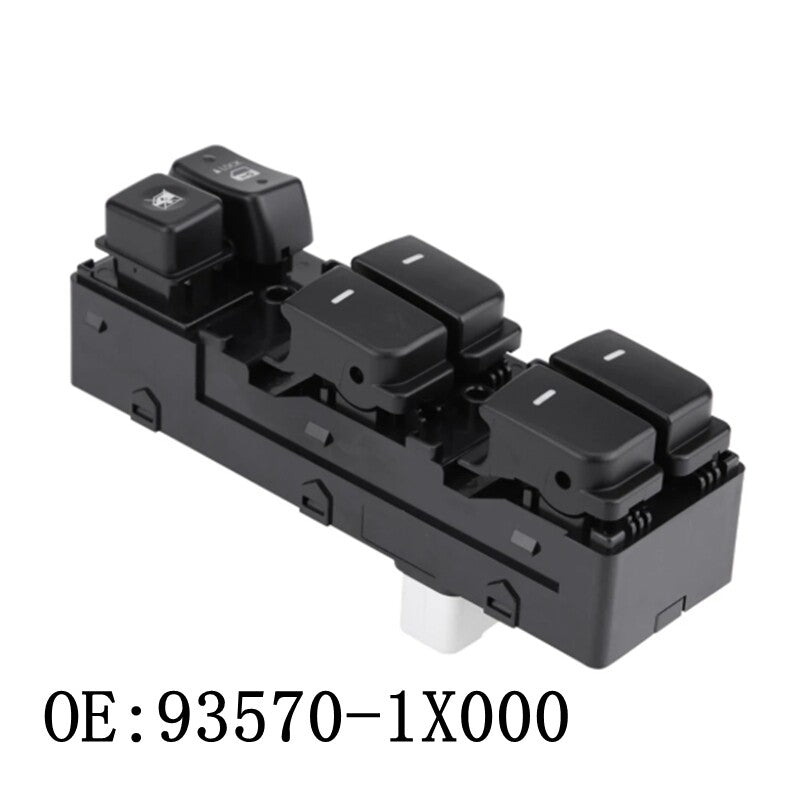 Driver Side 93570-1X000 935701X000 Power Window Master Switch Button Fit for KIA
