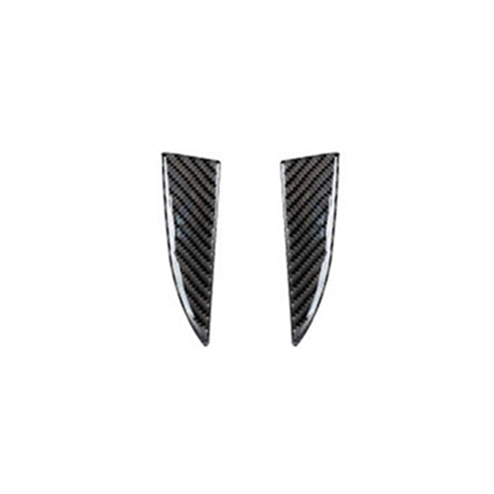 Carbon Fiber Front Door Storage Accent Cover Trim for BMW X1 F48 2016-2018