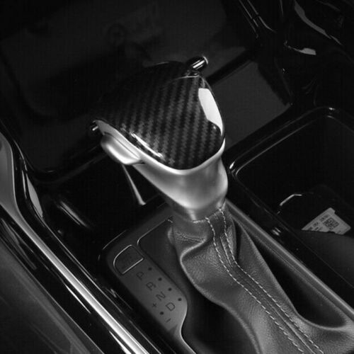 for Kia Sorento 2021-2023 Carbon Fiber Inner Gear Shift Knob Cover Head Trim Cap