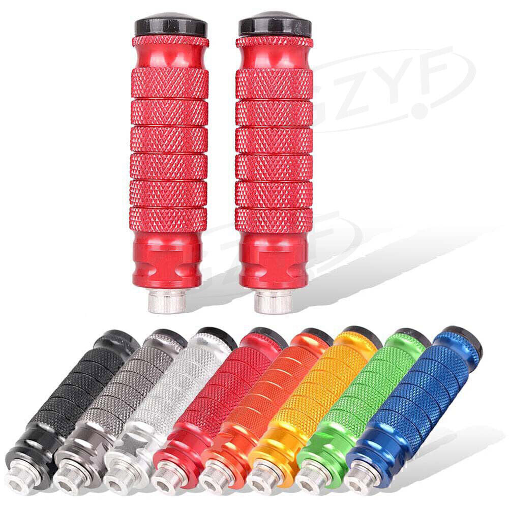 Rearset Footrests Footpeg Foot Pegs Pedals Steps Aluminum 8 Colors Universal