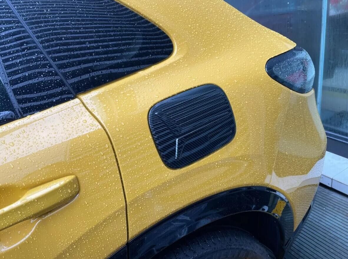 Carbon Fiber Outer Fuel Lid Petrol Gas Tank Cover Trim for Honda HR-V [US] 2023+