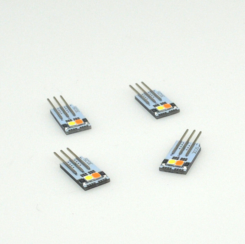 4x Retrofit led door ambient light dual color for BMW F07 5 series GT LCI 2016