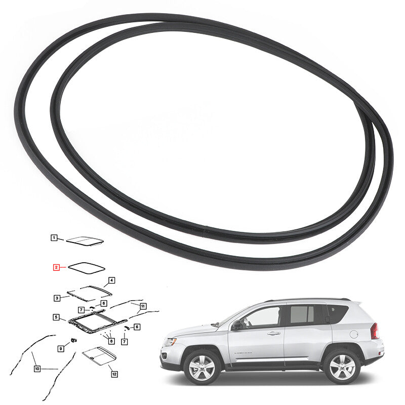 5183172AC Sunroof Glass Seal For 2007-2018 for Dodge Journey for Jeep Patriot US STOCK
