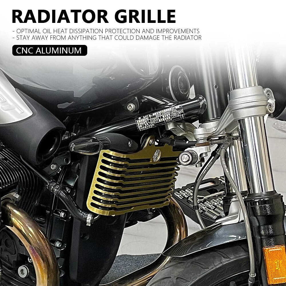 for BMW R NINE T Scrambler Pure Urban R9T Radiator Grille Guard Cover Protector