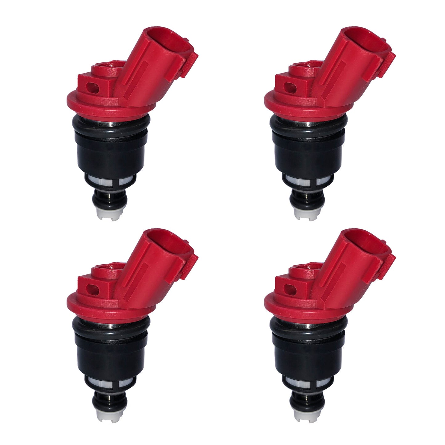 4Pcs Fuel Injectors OE 16600-53J00 FJ356 fit 91-99 for Nissan 240SX for Nissan Altima
