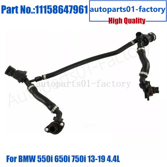 11158647961 New Crankcase Breather Hose for BMW 550i 650i 750i 13-19 4.4L