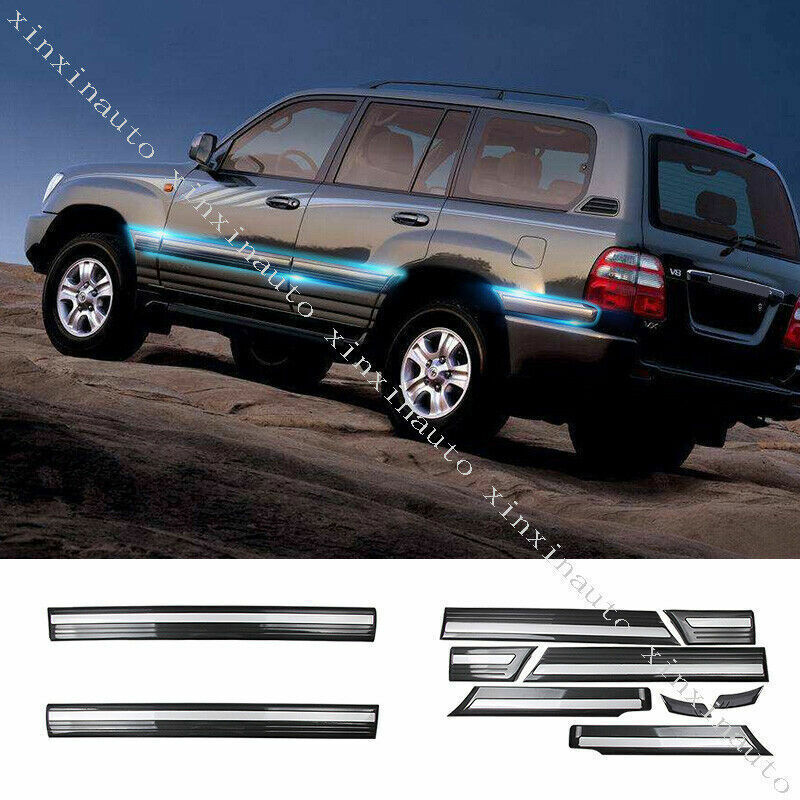 10P Side Door Body Molding Cover Trim for Land Cruiser 4500/4700/LC100 1998-2007