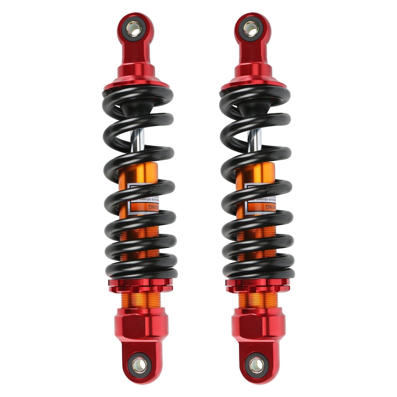 295mm 11.6-inch rear shock absorber for 110/125/140/150cc pit-type off-road bikes and all-terrain vehicles. SSR