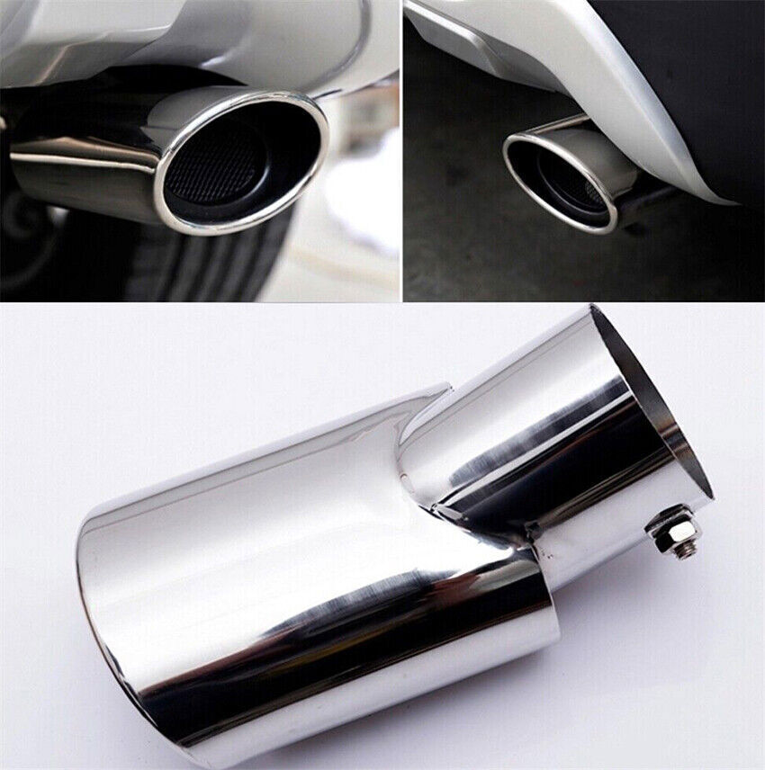 for Lexus RX270 350 350L 10-2015 Silver Steel Rear Exhaust Muffler Tip End Pipe