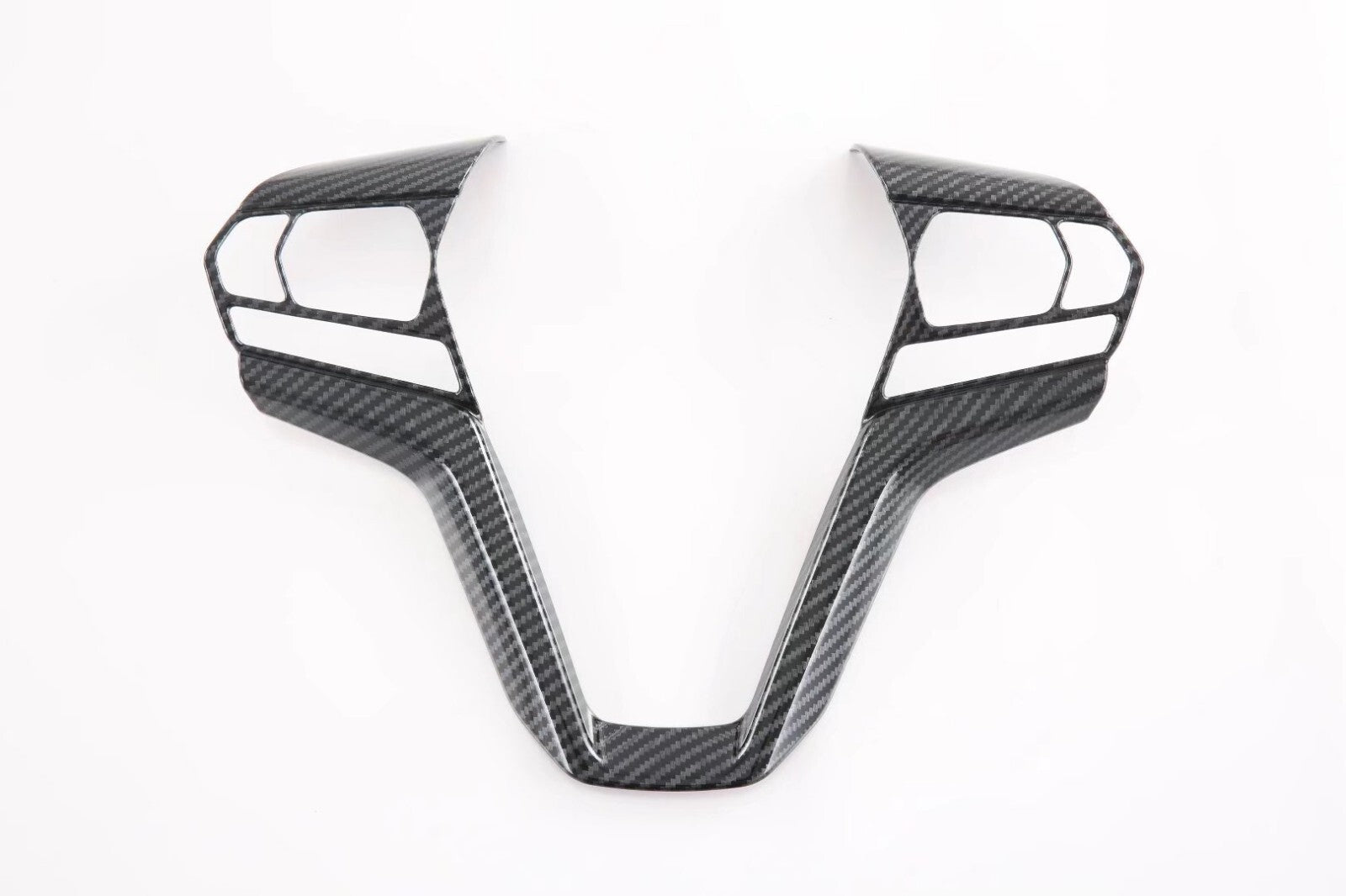 Carbon Fiber Steering Wheel Switch Cover for Isuzu D-Max 2021 Car Accessories