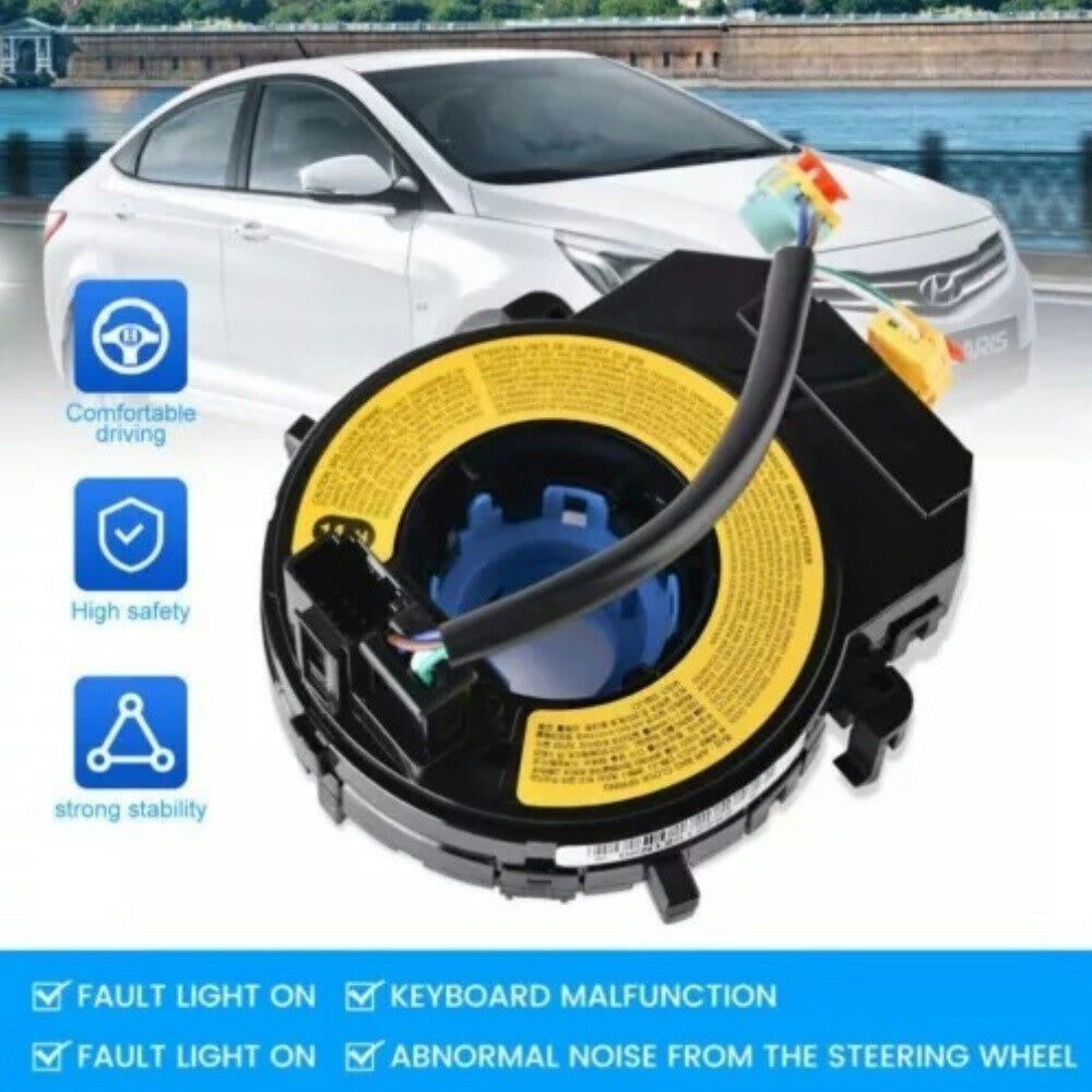 93490-A7255 (W/Heated Steering whee) New Clock Spring For 2014-2016 for Kia Forte