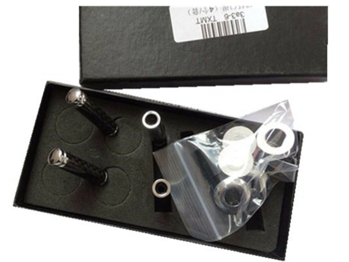 4Pcs Carbon Fiber Interior Dash Door Lock Knob Pins Handle Fit For Car Truck for SUV